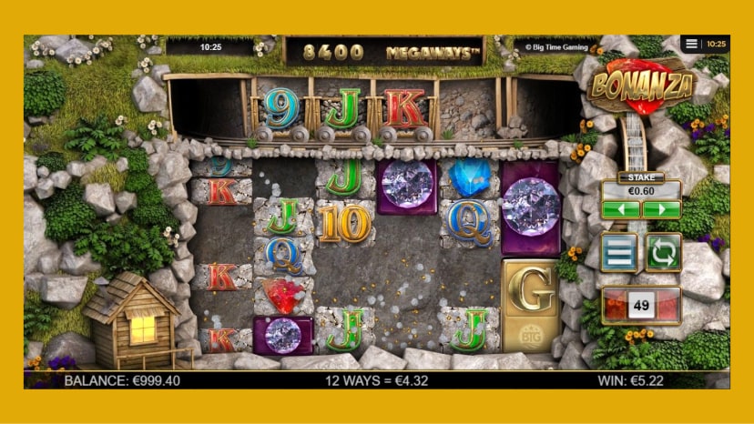 Gameplay for Bonanza