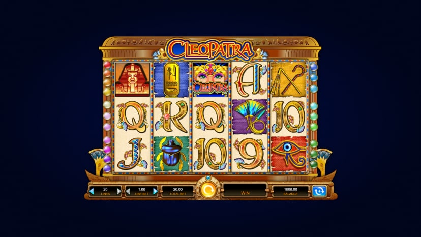 Cleopatra slot gameplay