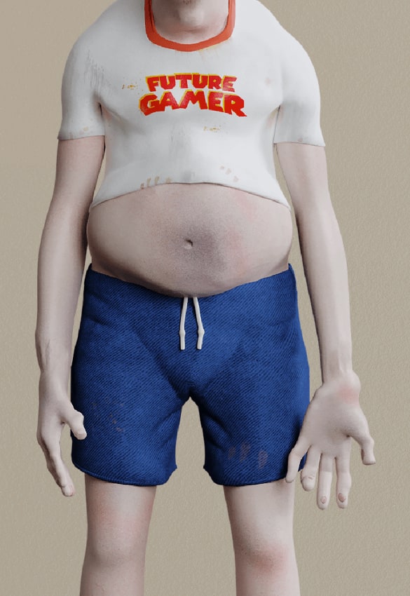Body of a future gamer