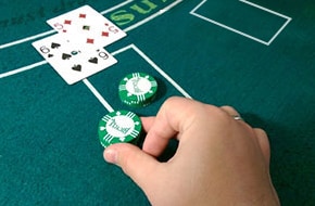 blackjack double