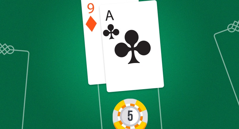 Blackjack look at cards