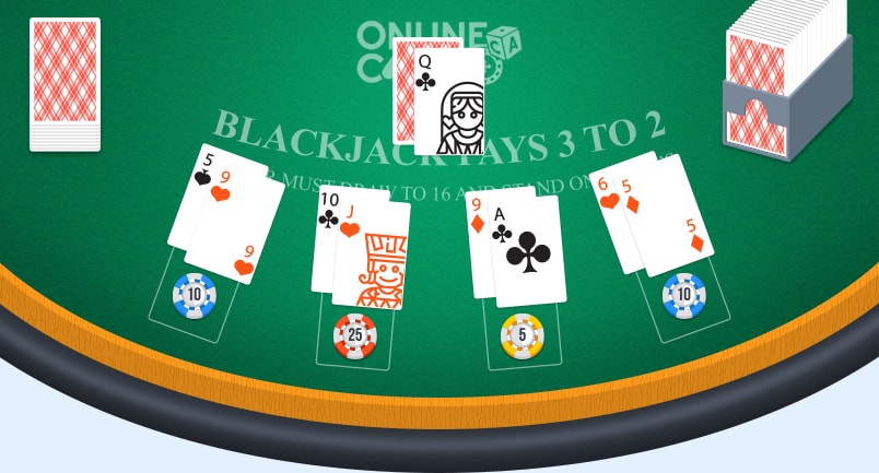 Blackjack get your cards