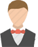 man in tuxedo icon