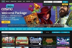 Preview of Landing Page