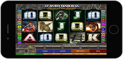 Jackpot City screenshot on iPhone Device