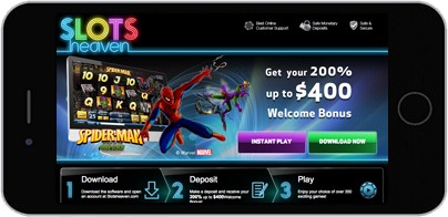 Slots Heaven screenshot on iPhone Device